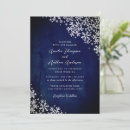 Search for snowflake wedding invitations Watercolor