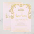Search for golden glitter invitations Sparkle