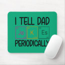 Search for science nerd mousepads Periodic table
