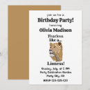 Search for big cat birthday invitations Jungle