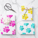 Search for pink dog wrapping paper Colourful