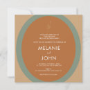 Search for bohemian wedding invitations Earth tones