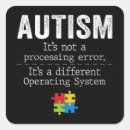 Search for processing stickers Autism