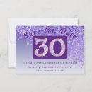 Search for 30th birthday save the dates Glitter