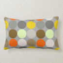Search for orange and gray cushions Dots