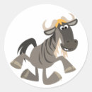 Search for wildebeest stickers Cartoon