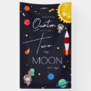 Search for outer space banners Rocket ship