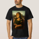 Search for mona lisa tshirts Leonardo da vinci