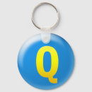Search for monogram q key rings Alphabet