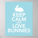 Search for love bunnies posters Blue