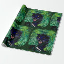 Search for black panther wrapping paper Big cats