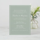 Search for sage wedding invitations Formal