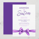 Search for purple watercolor invitations Chic