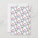 Search for candy cane cards Red