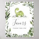 Search for baby shower favor signs Greenery