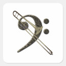 Search for bass clef stickers Band
