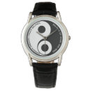 Search for yin yang watches Black and white