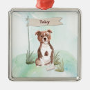 Search for staffordshire bull terrier christmas tree decorations Dog