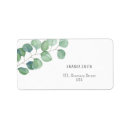 Search for green leaves return address labels Botanical