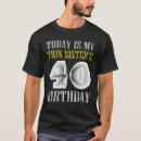 Search for today is my birthday tshirts Twins