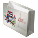 Search for christmas owl gift bags Elegant