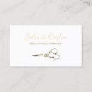 Search for scissors business cards Beautician