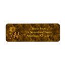 Search for letter m return address labels Initial