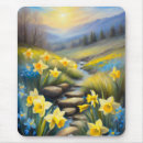 Search for spring birthday mousepads Daffodils