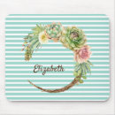 Search for cactus mousepads Girly