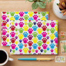Search for paw print envelopes Pattern