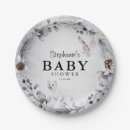 Search for winter baby shower plates Forest