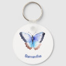 Search for butterfly rounded key rings Pretty
