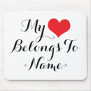 Search for belongs mousepads Heart