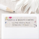Search for elegant rustic wedding return address labels Garden