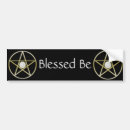 Search for pentagram bumper stickers Witch