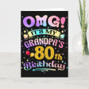 Search for 80th birthday cards Years