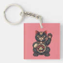 Search for maneki neko key rings Cute