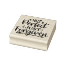 Search for perfect rubber stamps Typography