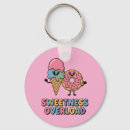 Search for ice cream rounded key rings For kids