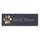 Search for paw print name tags Elegant