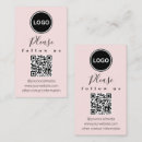 Search for follow us business cards Social media