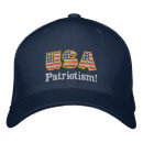 Search for patriotic embroidered hats Patriotism