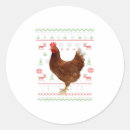 Search for chicken stickers Santa