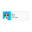 Search for jack russell terriers return address labels Jrt