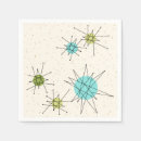 Search for 1960s napkins Mid century modern design