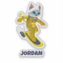 Search for funny skateboard stickers Illustration