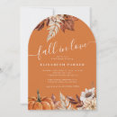 Search for autumn bridal shower invitations Burnt orange