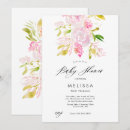 Search for watercolor flowers bridal shower invitations Summer