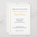 Search for black gold bridal brunch invitations Modern minimalist