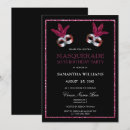 Search for masquerade 50th birthday invitations For her